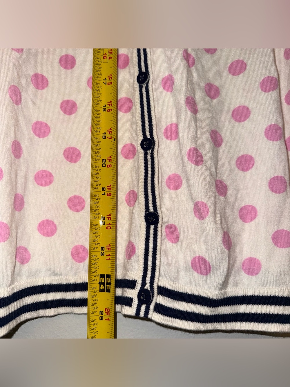 TALBOTS women’s cardigan polka dot plus size 3X ✨ - Picture 3 of 8